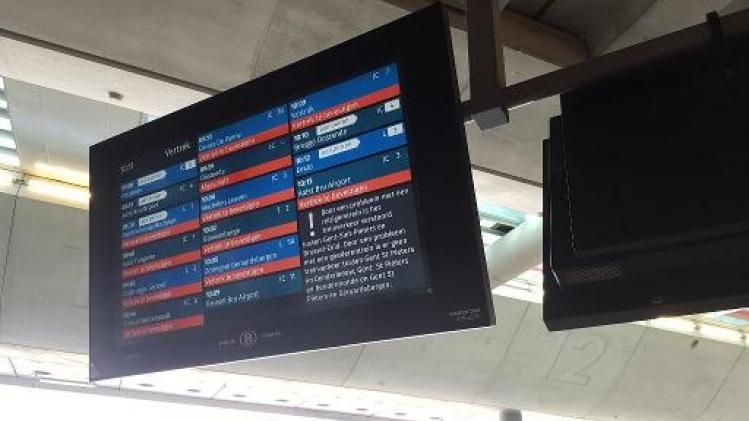 Stiptheid van Belgische treinen bij slechtste van Europa