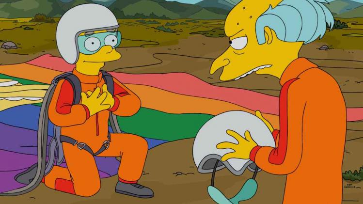 Daarom kwam Smithers uit de kast