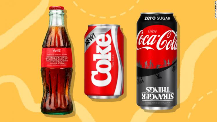 Coca-Cola brengt speciaal voor 'Stranger Things' geflopt drankje weer uit