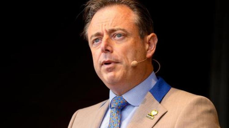 De Wever waarschuwt opnieuw voor "rood-groene dominantie vanuit Wallonië"