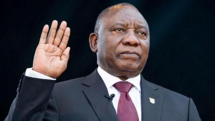 Zuid-Afrikaanse president Ramaphosa ingezworen