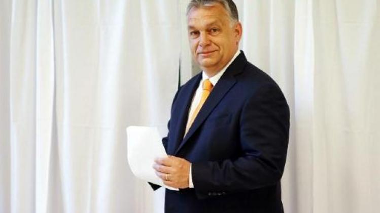 Exitpoll dicht Orban weerom grote overwinning in Hongarije toe