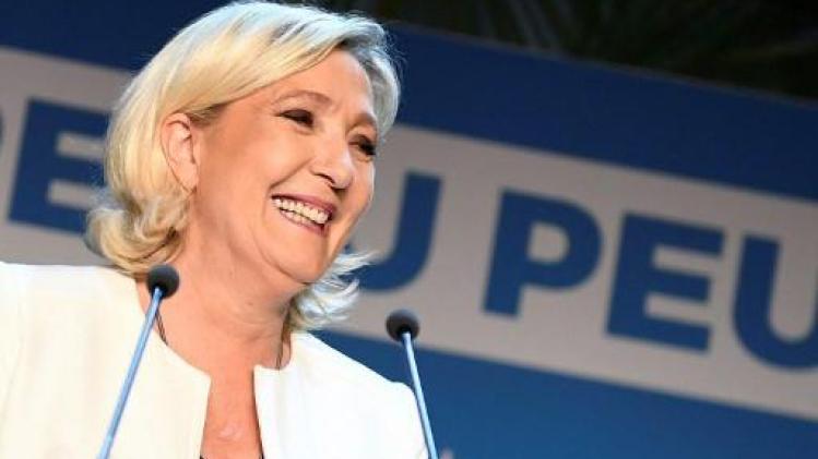 Rassemblement national van Le Pen verslaat partij van president Macron met 0