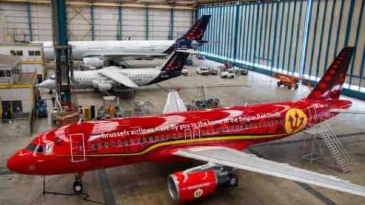 Rode Duivels-vliegtuig maakt zijn intrede in vloot Brussels Airlines