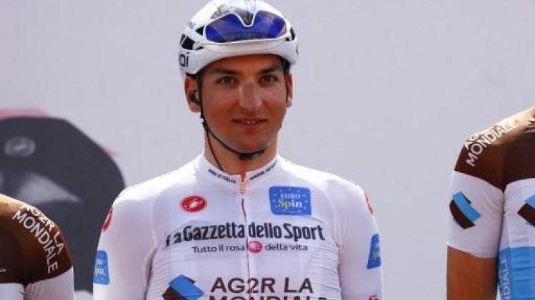 Nans Peters boekt met etappewinst in Giro eerste profzege