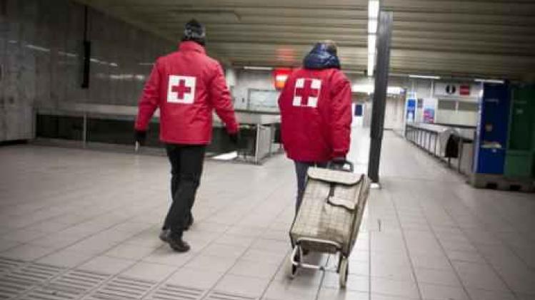 Franstalig Rode Kruis verstrekte meer hulp aan daklozen vorige winter