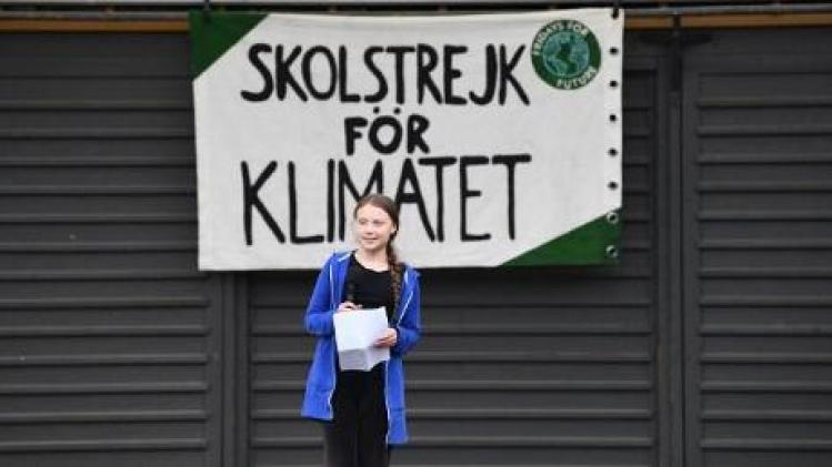 Greta Thunberg gaat jaar niet naar school