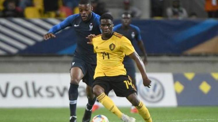 EK U21 (m) - Belgische beloften lijden in laatste oefeninterland 3-0 nederlaag tegen Frankrijk
