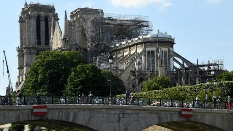 Notre-Dame volgens hoofdarchitect Villeneuve "nog niet volledig gered"