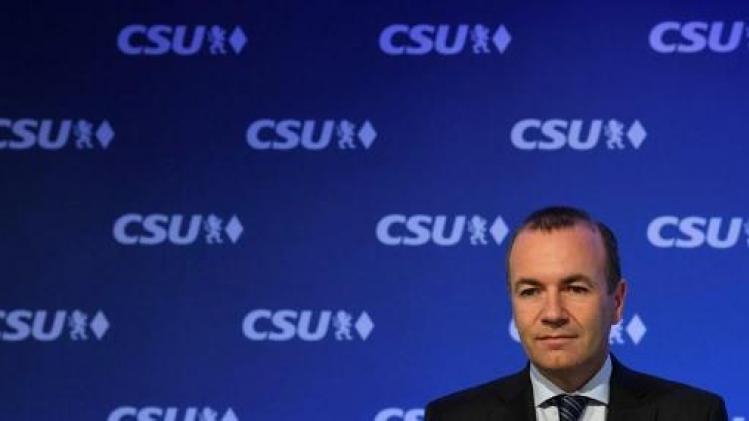 Manfred Weber herverkozen als fractieleider van de EVP