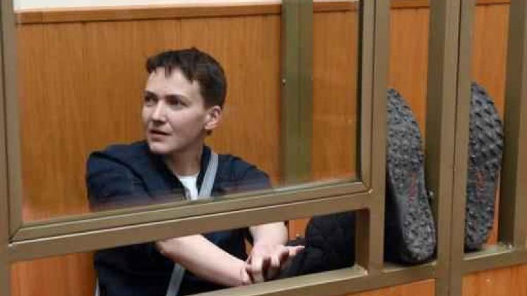 Oekraïense gevechtspilote Nadia Savtsjenko begint honger- en dorststaking