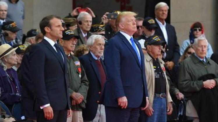 75 jaar D-Day: Macron onderstreept verbondenheid met Verenigde Staten