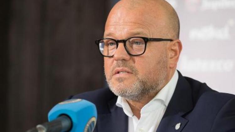 Bart Verhaeghe stopt als ondervoorzitter en bestuurslid bij voetbalbond