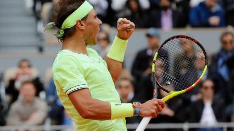Rafael Nadal staat opnieuw in finale van Roland Garros