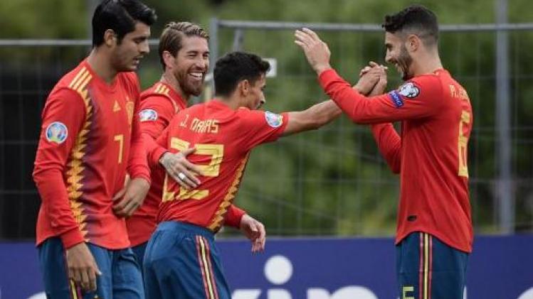 Kwal. EK 2020 - Spanje wint ruim bij Faeröer