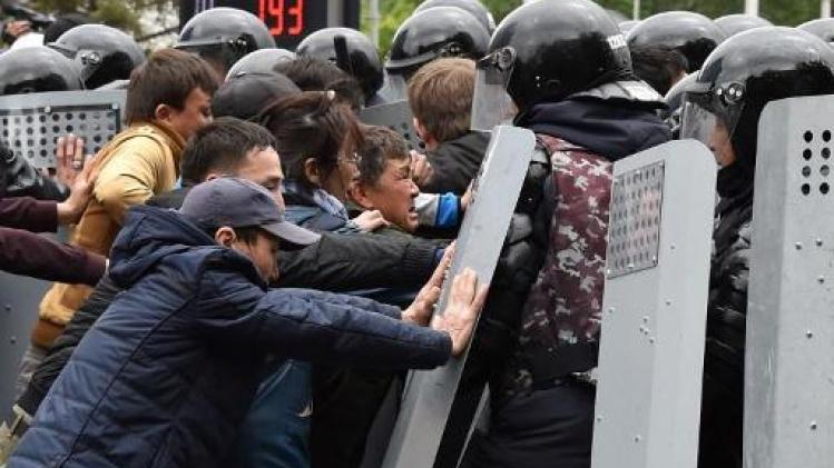 Tientallen mensen opgepakt bij protesten Kazachstan