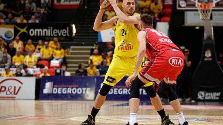 Euromillions Basket League - Antwerp wint in Oostende en brengt de stand terug gelijk