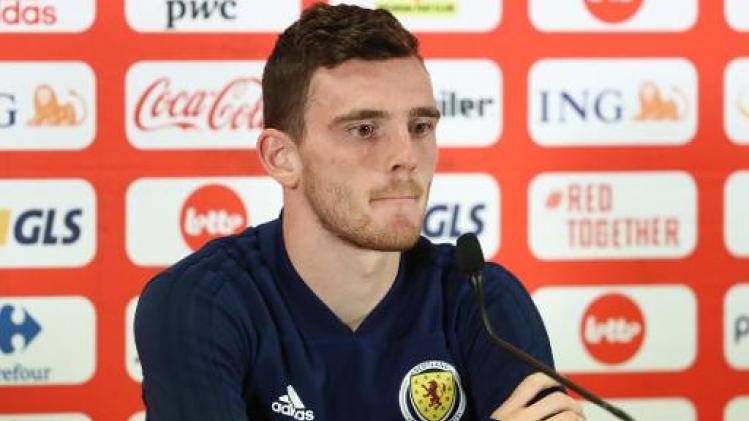 Rode Duivels - Andrew Robertson wil Schotland opnieuw op de voetbalkaart zetten
