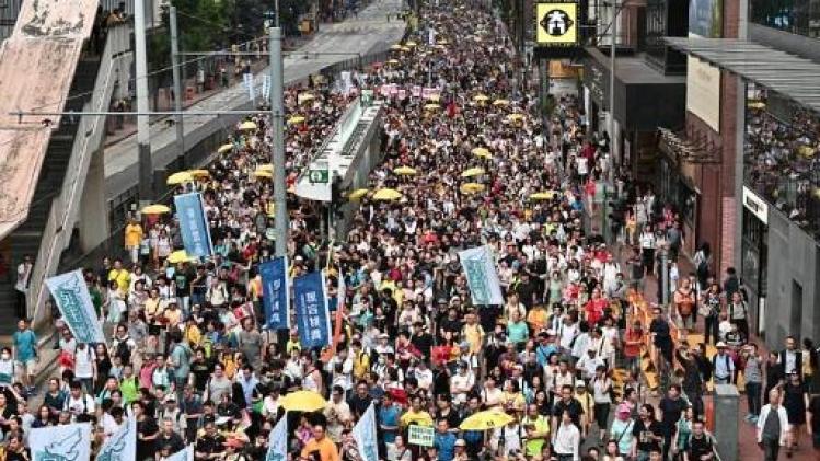 Hongkong stelt bespreking van controversieel wetsvoorstel uit na massaal protest