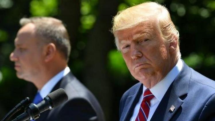 Trump zegt dat Polen basis zal bouwen voor 1.000 Amerikaanse troepen