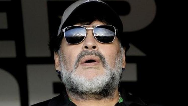 Diego Maradona stopt om gezondheidsredenen als coach van Mexicaanse Dorados