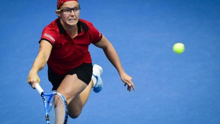 WTA Rosmalen - Kirsten Flipkens sneuvelt in kwartfinales