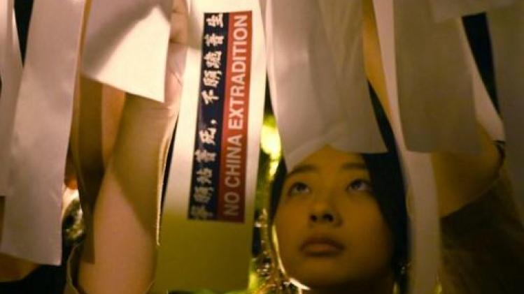 Honderdduizenden mensen in Hongkong nemen deel aan nieuwe massabetoging
