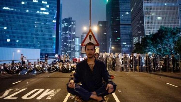 Uitleveringswet Hongkong - Kleine groep manifestanten betogen opnieuw in Hongkong