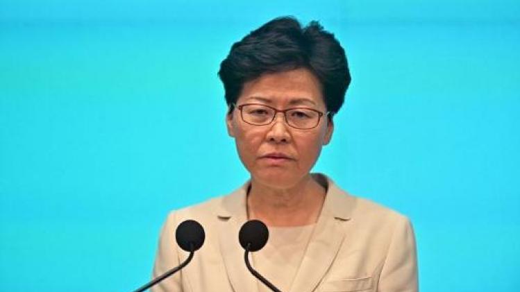 Regeringsleider Hongkong verontschuldigt zich voor omgang met uitleveringswet