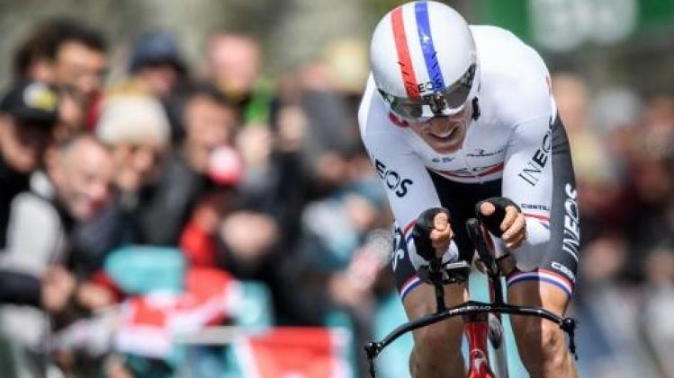 Geraint Thomas geeft op in Ronde van Zwitserland na zware valpartij in vierde etappe