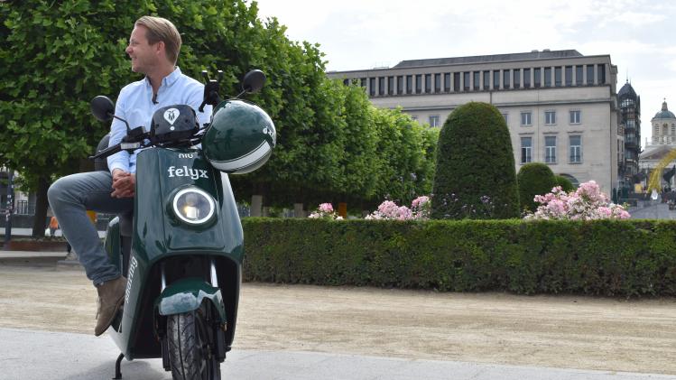 Scooterdeeldienst Felyx maakt vandaag zijn intrede in Brussel