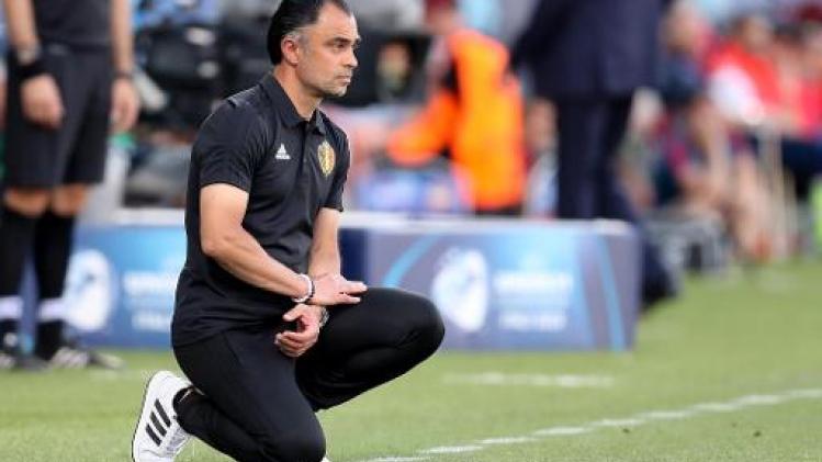 EK U21 (m) - Johan Walem na nieuwe nederlaag en uitschakeling: "We missen net dat laatste procentje"