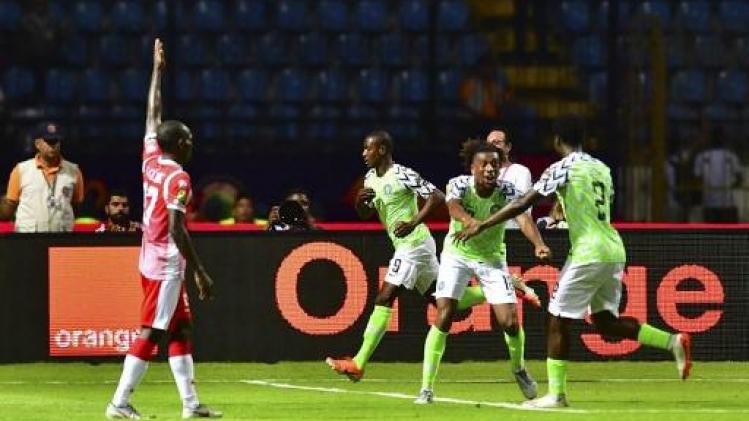 Africa Cup - Nigeria begint met overwinning tegen Burundi