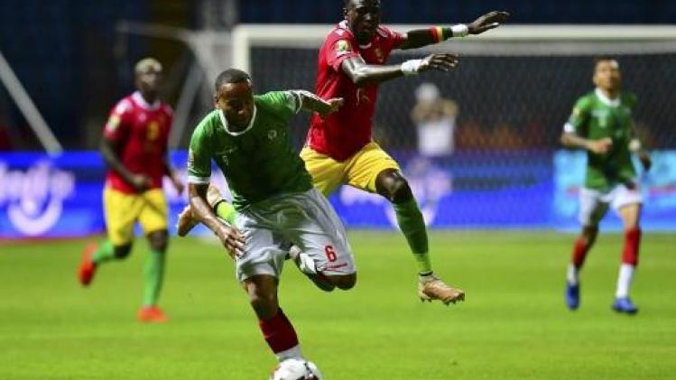 Africa Cup 2019 - Guinee en Madagascar spelen 2-2 gelijk