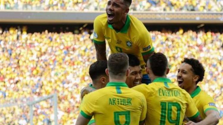 Copa America - Brazilië zet Peru overtuigend opzij