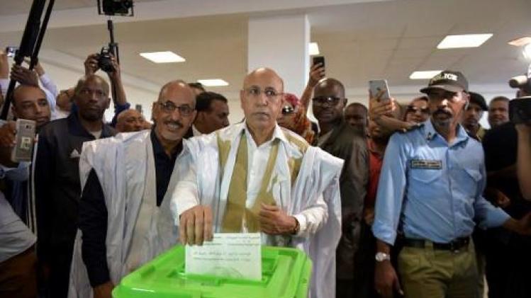 Topfavoriet Ghazouani eist overwinning op bij presidentsverkiezingen Mauritanië