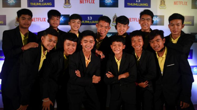 Twee Thaise voetballertjes willen na redding uit grot duiker worden