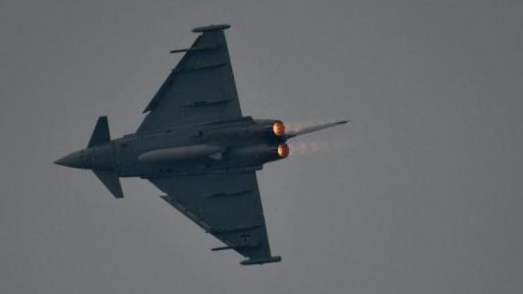 Duitse Eurofighters botsen in de lucht