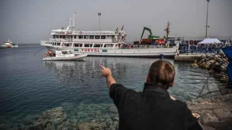 Steeds minder asielzoekers op weg naar Griekenland