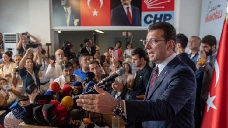 Oppositiepoliticus Imamoglu tot burgemeester van Istanboel verklaard