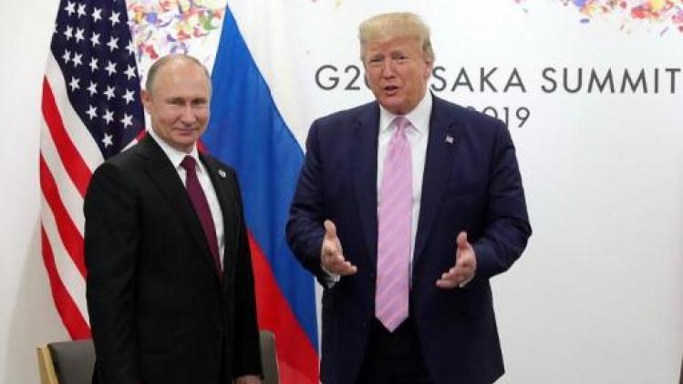 Poetin nodigt Trump uit voor bezoek aan Rusland in mei 2020