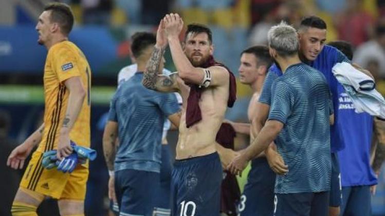 Copa America - Argentinië voorbij Venezuela naar laatste vier