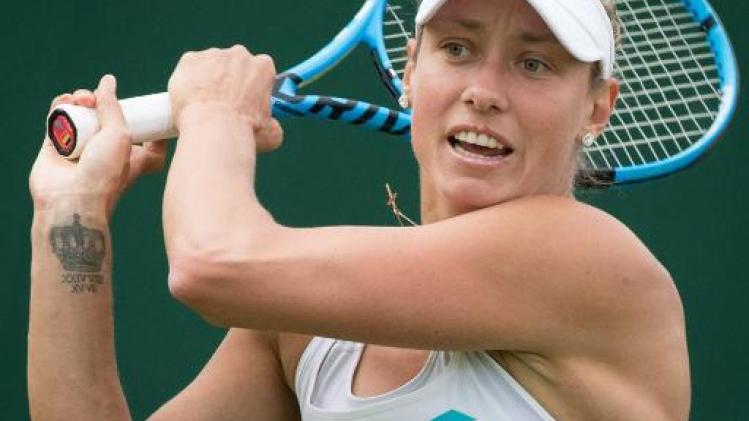 Wimbledon - Yanina Wickmayer: "Ben op de goede weg"