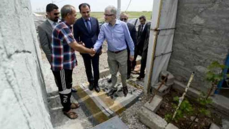 Bourgeois trekt 200.000 euro uit voor Koerdisch vluchtelingenkamp