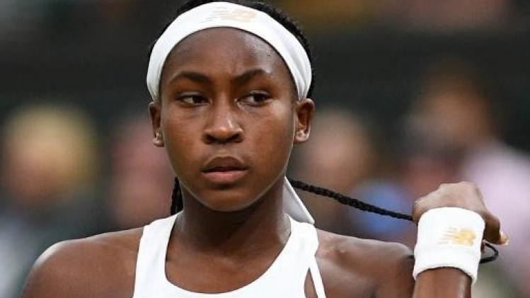 Wimbledon - Vijftienjarige Cori Gauff blijft winnen