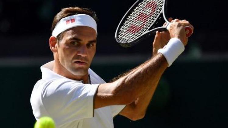 Roger Federer heeft ticket voor derde ronde beet