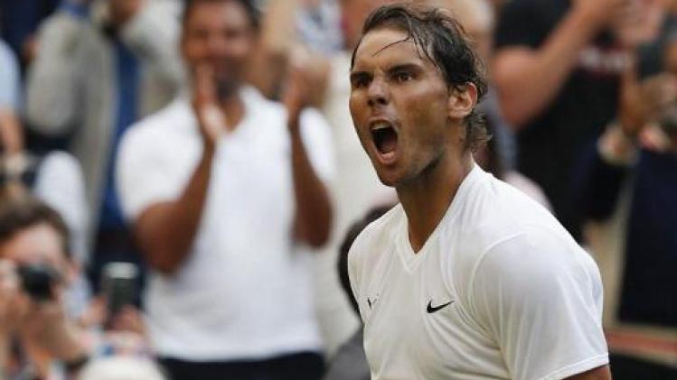 Wimbledon - Rafael Nadal bereikt derde ronde na intens duel met Kyrgios