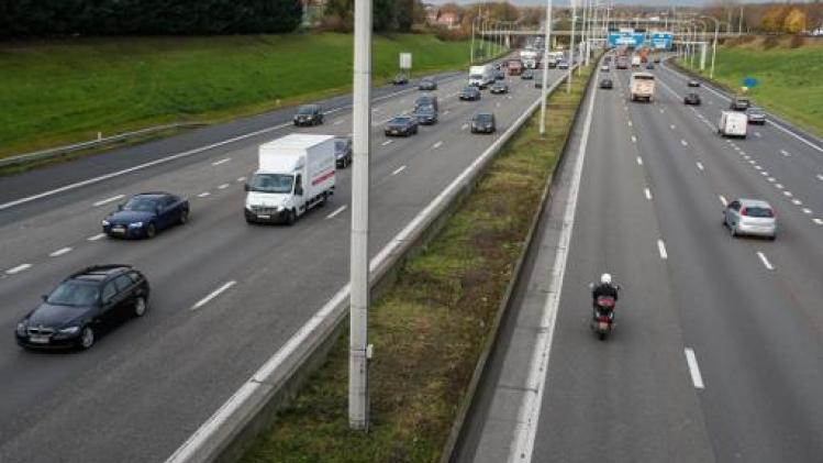Druk op Vlaamse snelwegen door vakantiegangers