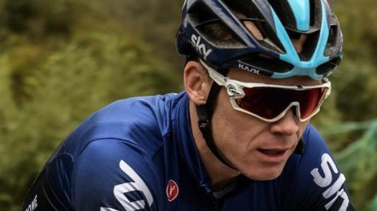 Froome is terug thuis na zware val