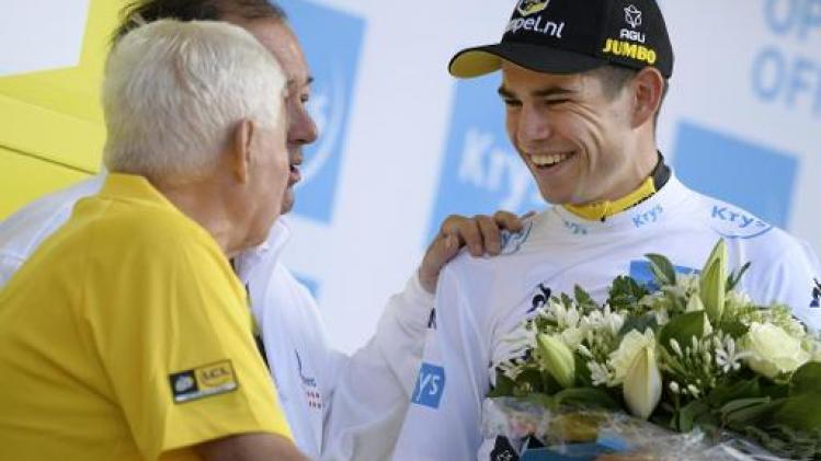Tour de France - Van Aert is trotse drager van witte trui